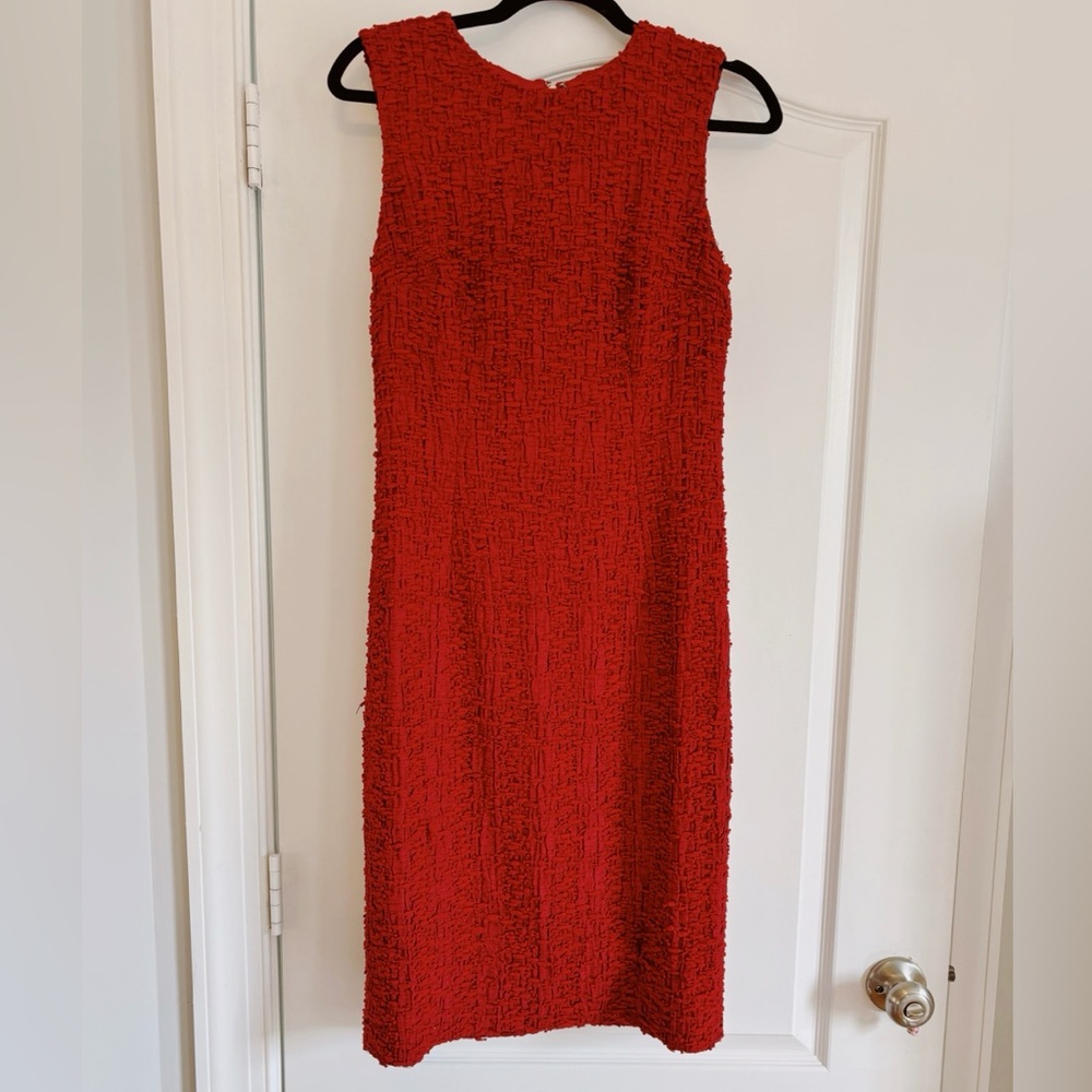 Dolce & Gabbana Red Sleeveless Dress